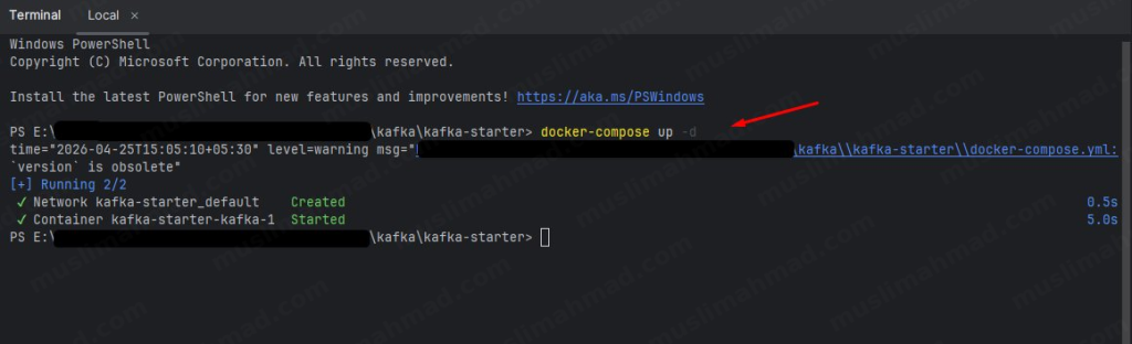 kafka-starter-11-docker-up-created-and-started