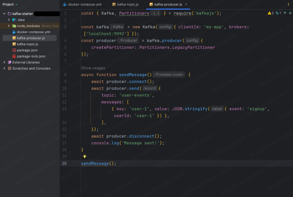kafka-starter-15-kafka-producer-file-created